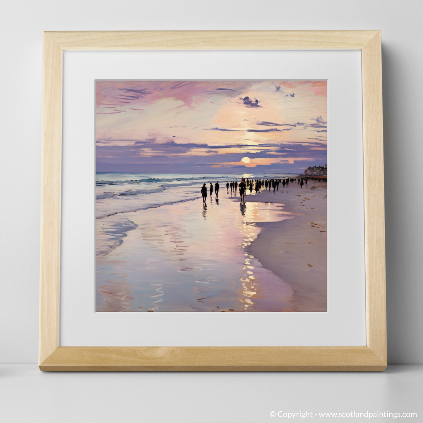 Twilight Serenade at Nairn Beach