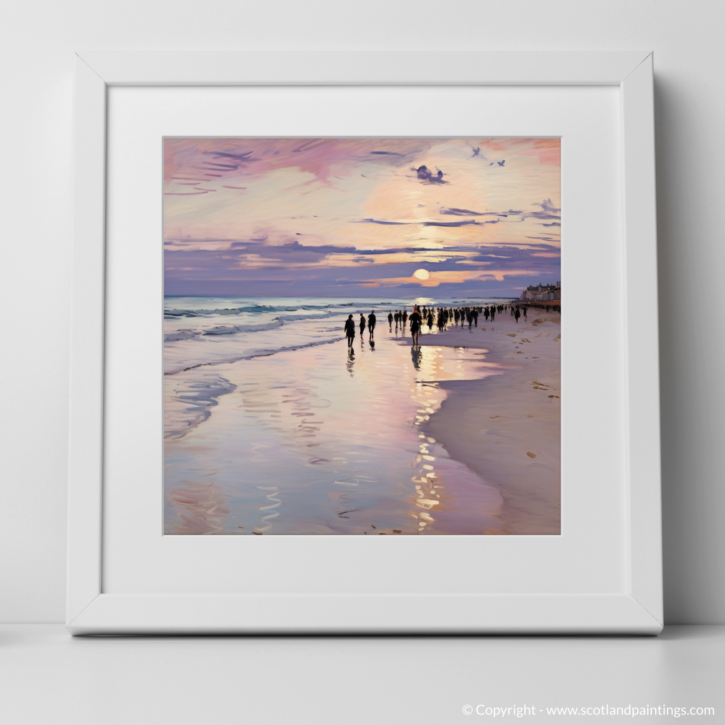 Twilight Serenade at Nairn Beach