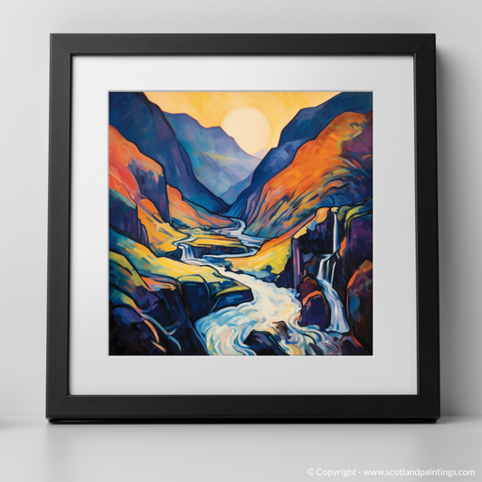 Fauvist Fury of Steall Falls