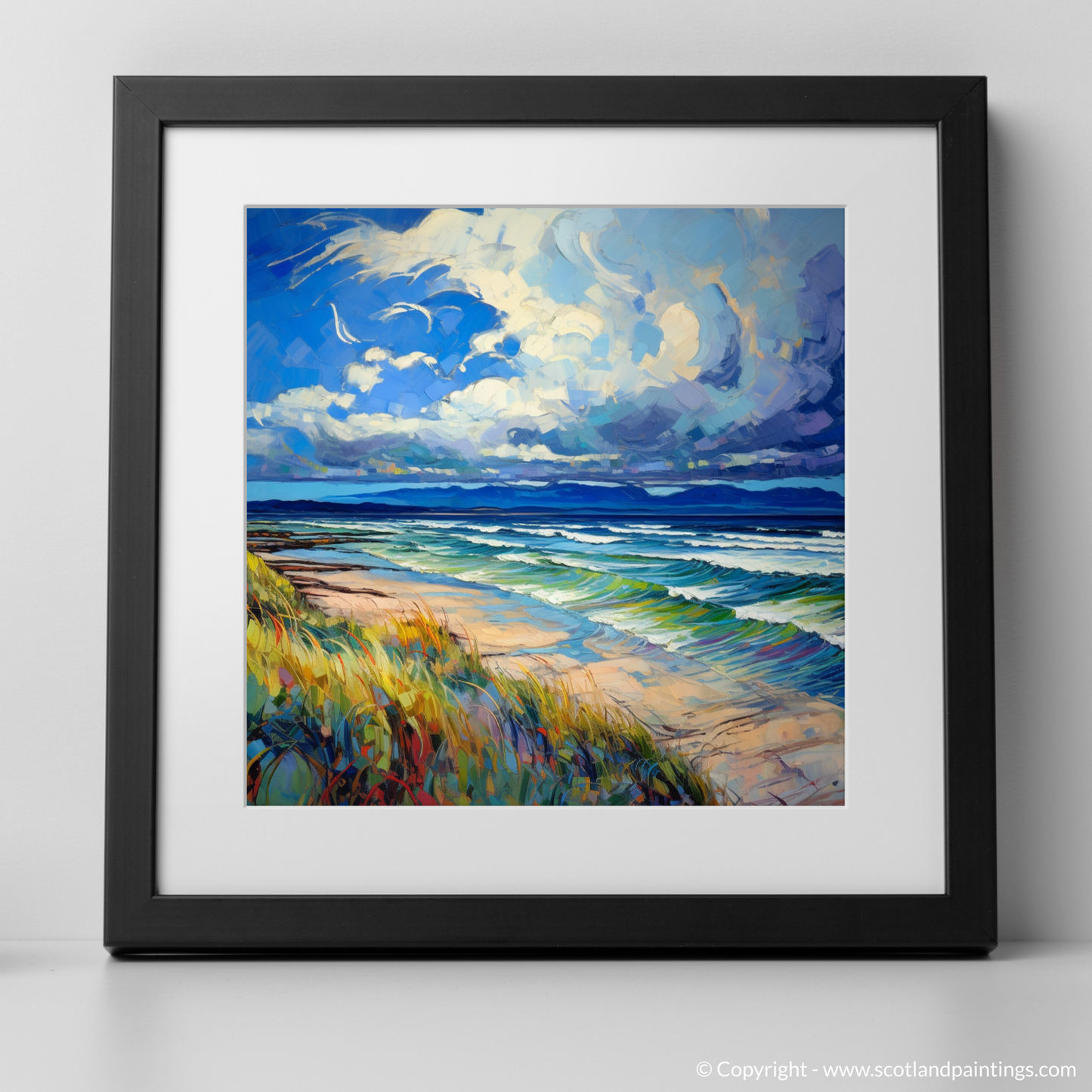 Storm Kissed Sands: A Fauvist Ode to Nairn Beach