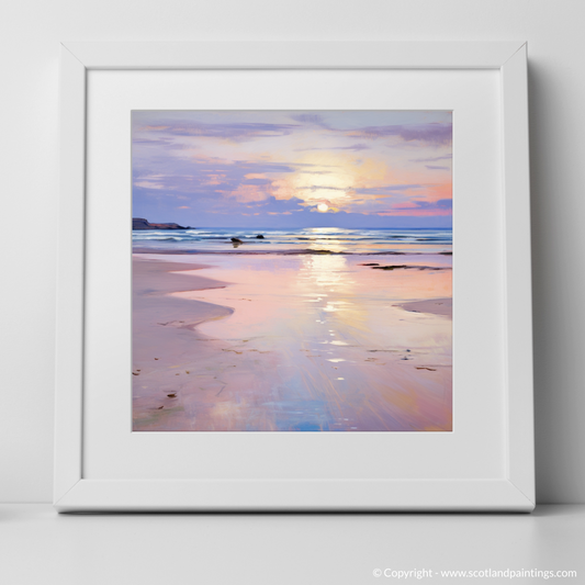 Dusk at Nairn Beach: An Impressionist Reverie