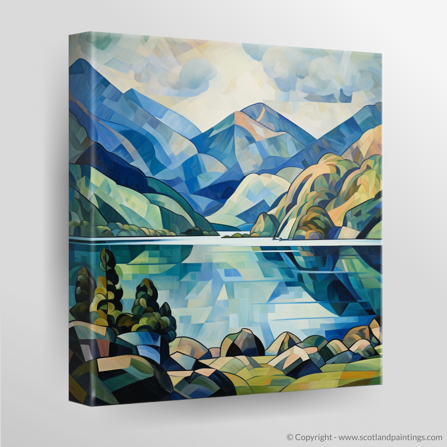 Cubist Majesty of Loch Shiel