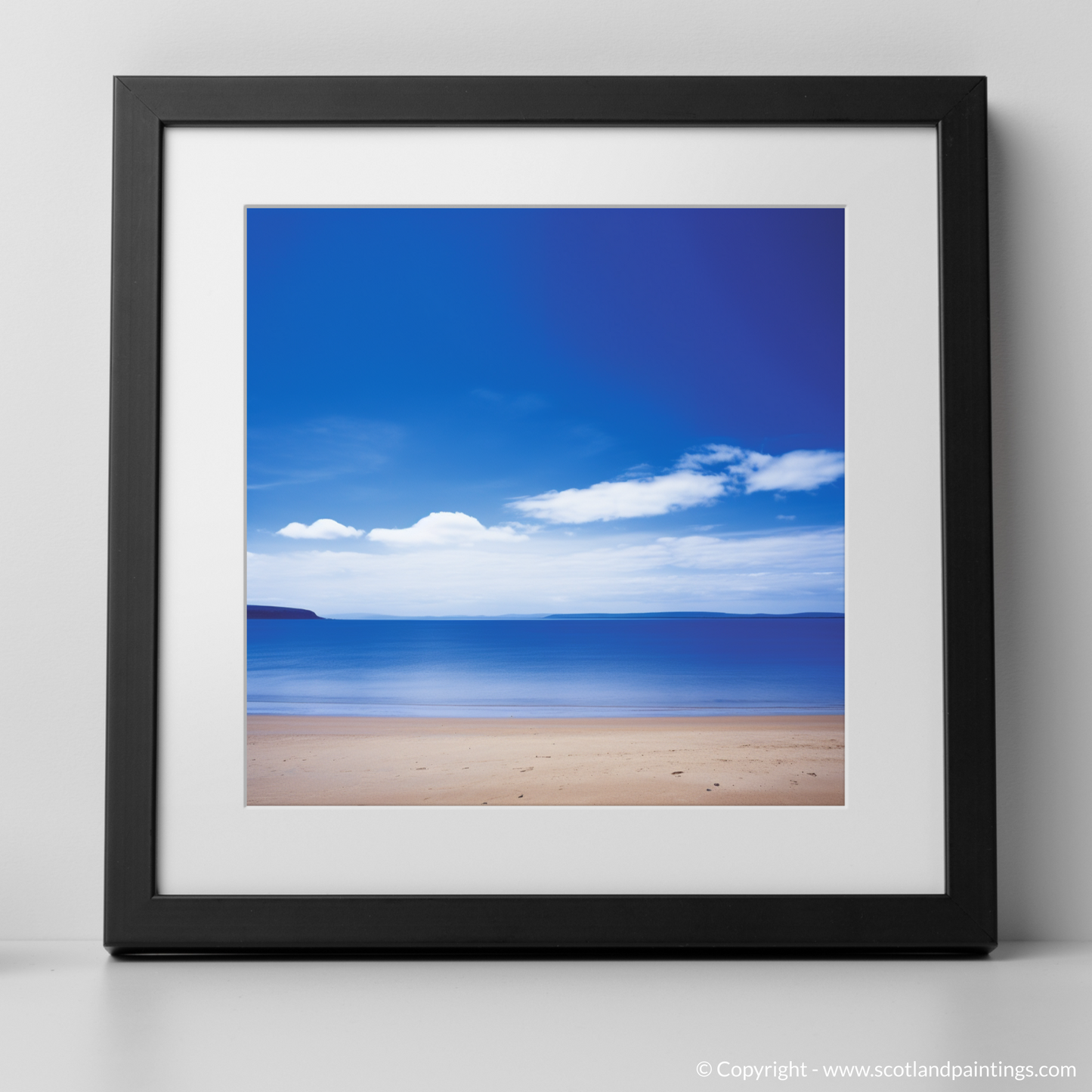 Gullane Beach Serenity: A Minimalist Tribute to Scotland's Shores