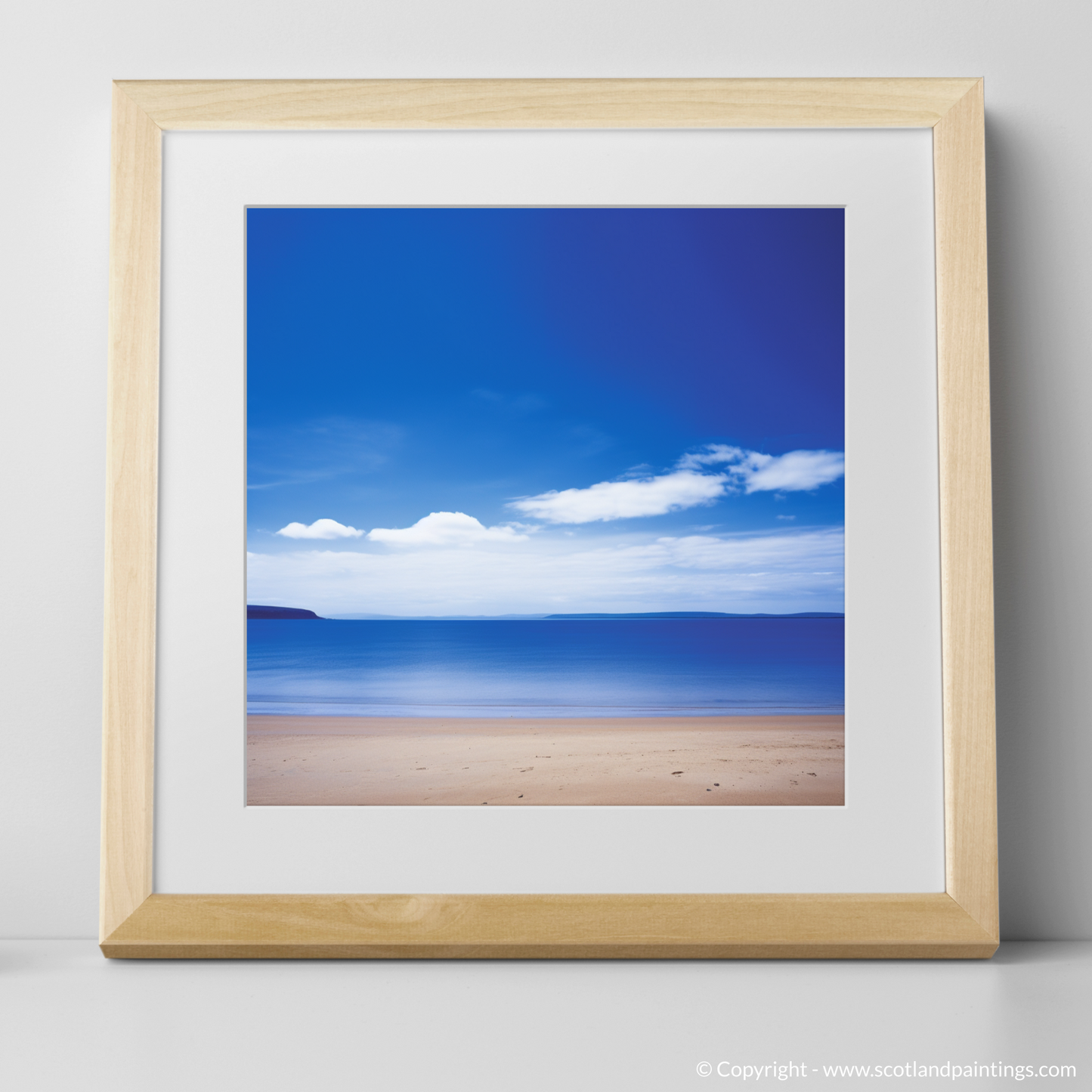 Gullane Beach Serenity: A Minimalist Tribute to Scotland's Shores