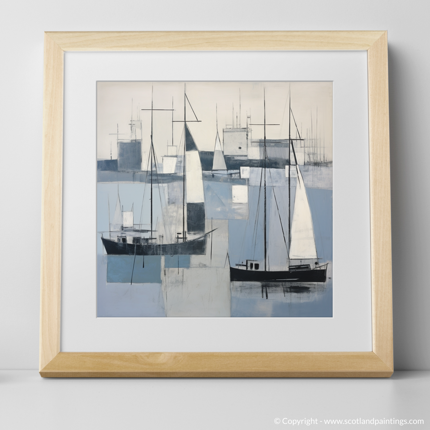 Harbour Harmony: A Minimalist Glimpse of Dunbar's Coastal Calm