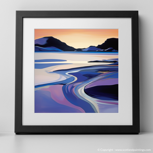 Dusk at Achmelvich Bay: A Color Field Homage