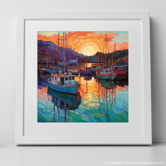 Cullen Harbour Sunset in Modern Impressionism
