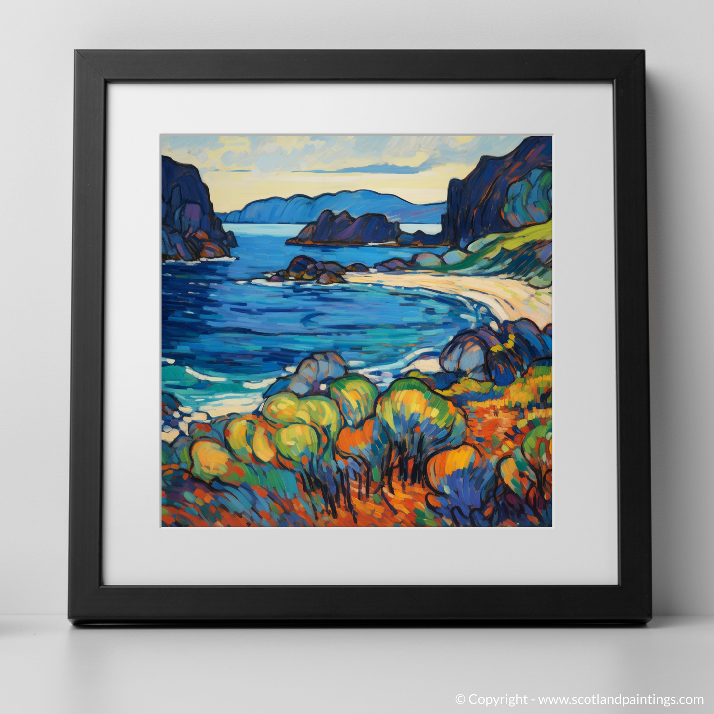 Achmelvich Bay Unleashed: A Fauvist Symphony