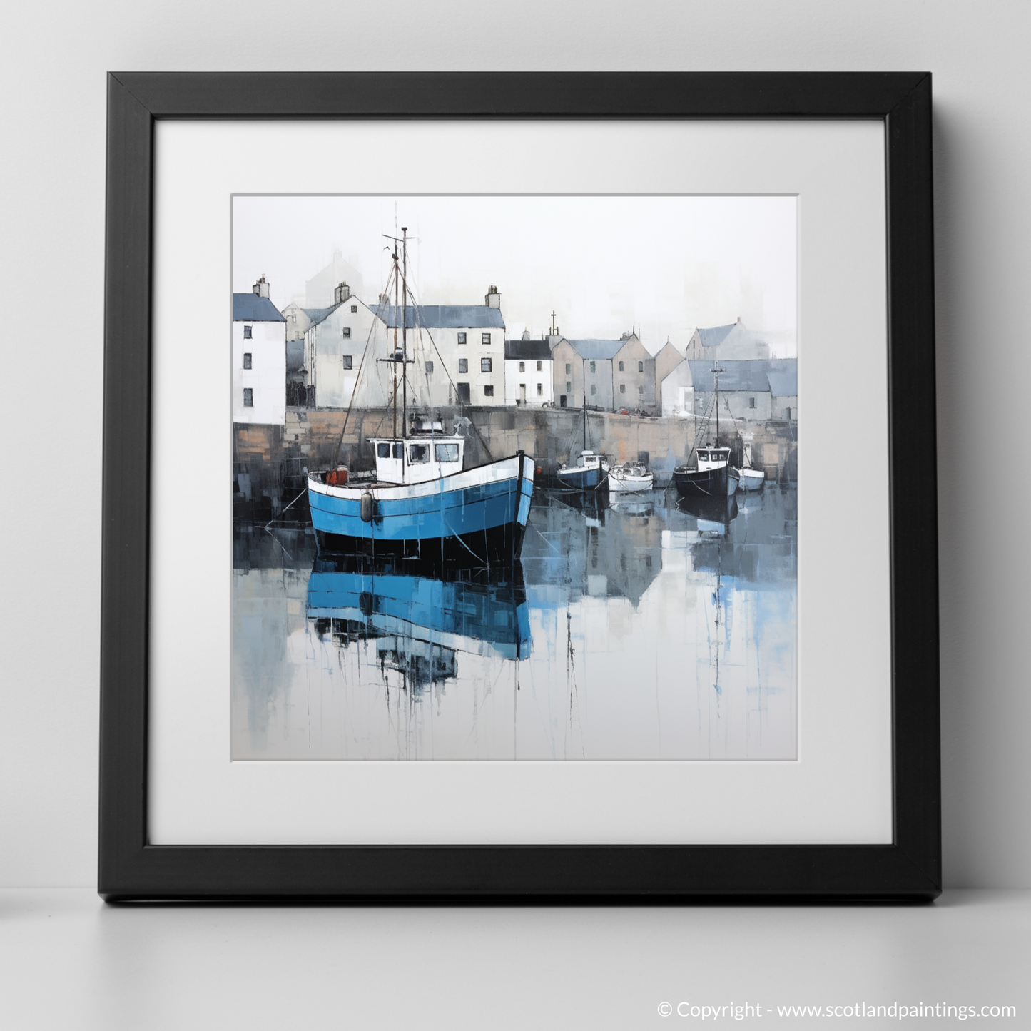 Serene Reflections of Charlestown Harbour