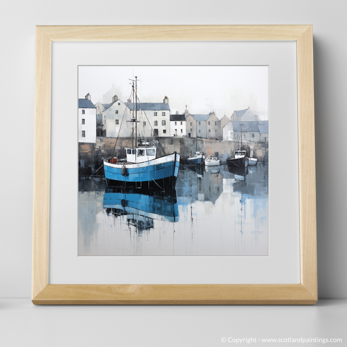 Serene Reflections of Charlestown Harbour