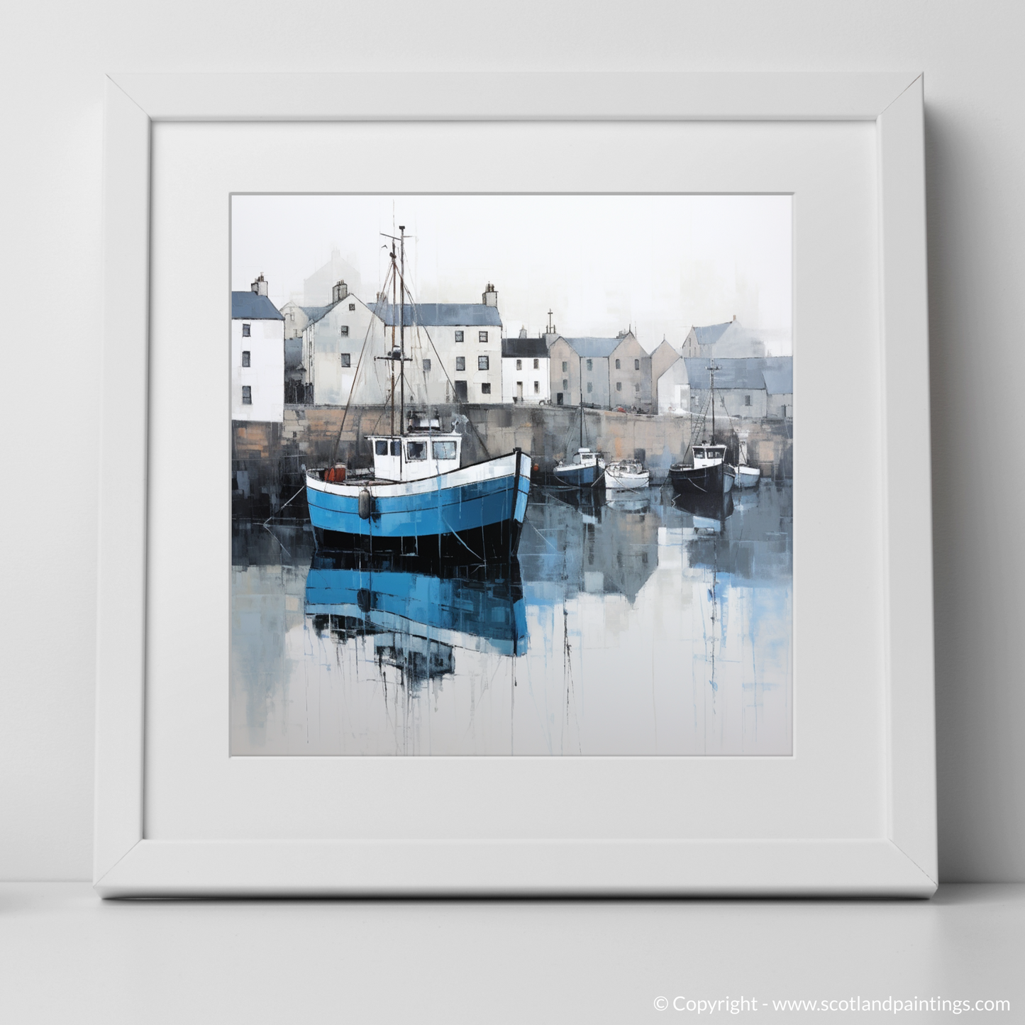 Serene Reflections of Charlestown Harbour