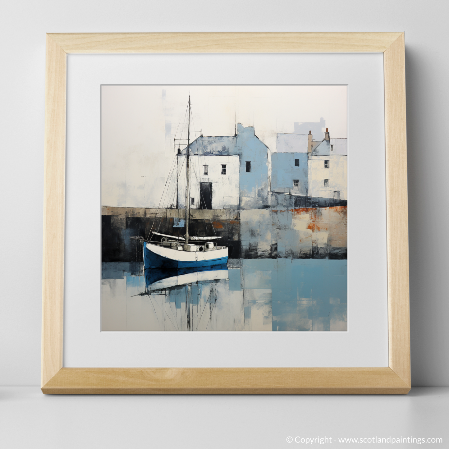 Serenity by the Sea: Charlestown Harbour in Minimalist Hues