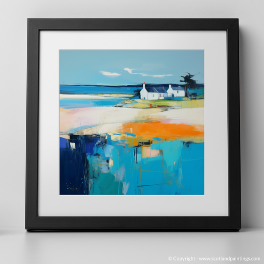 Sweeping Serenity: A Color Field Homage to Findhorn