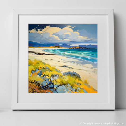 Vibrant Shores: A Fauvist Interpretation of Camusdarach Beach