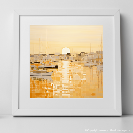 Golden Hour Serenity at Portmahomack Harbour