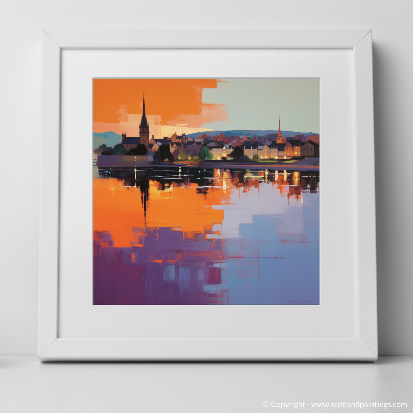 Perth at Dusk: A Contemporary Scottish Twilight