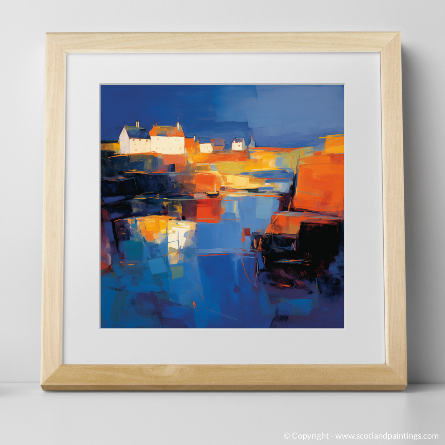 Dusk's Embrace at Portsoy Harbour