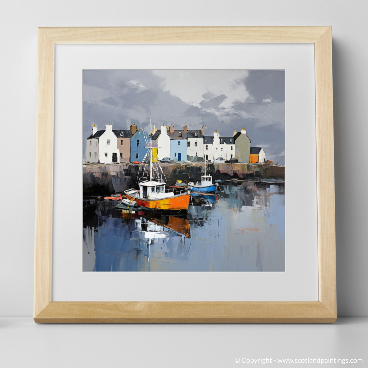 Stormy Serenity at St Monans Harbour