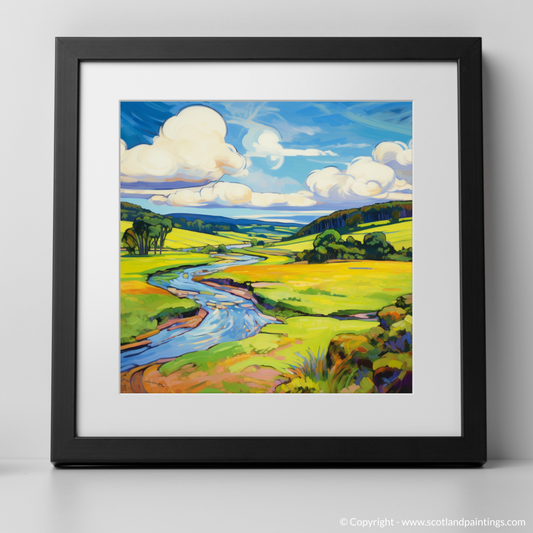 River Tweed Reverie: A Fauvist Vision of Scottish Wilderness