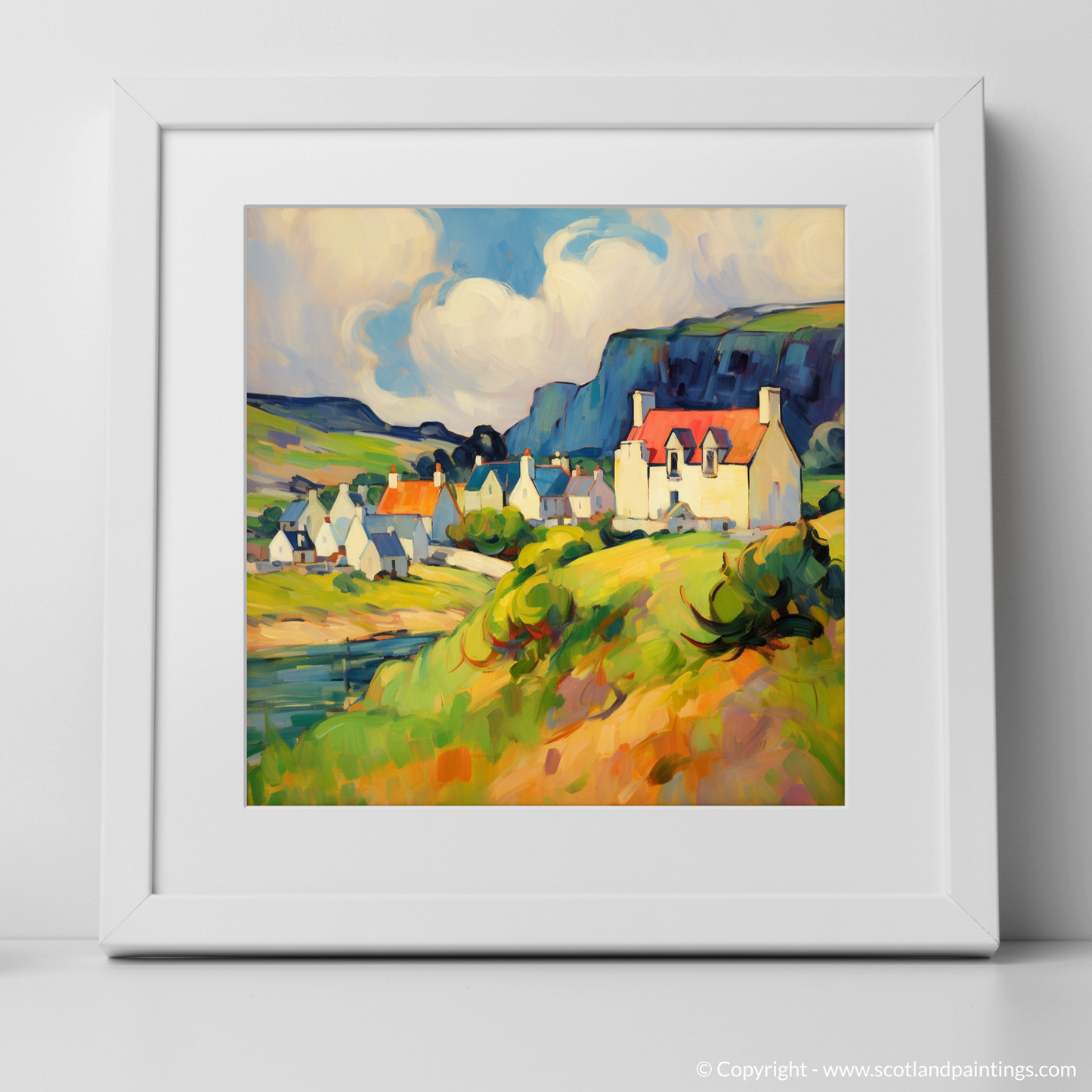 Vibrant Cullen: A Fauvist Ode to Scottish Charm