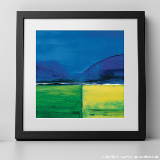 Loch Earn Serenity: A Color Field Exploration