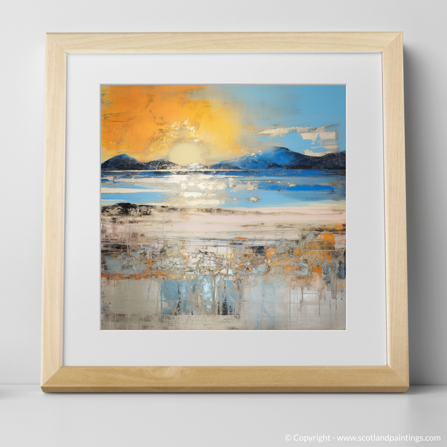 Golden Hour Pop Art Extravaganza at Silver Sands of Morar