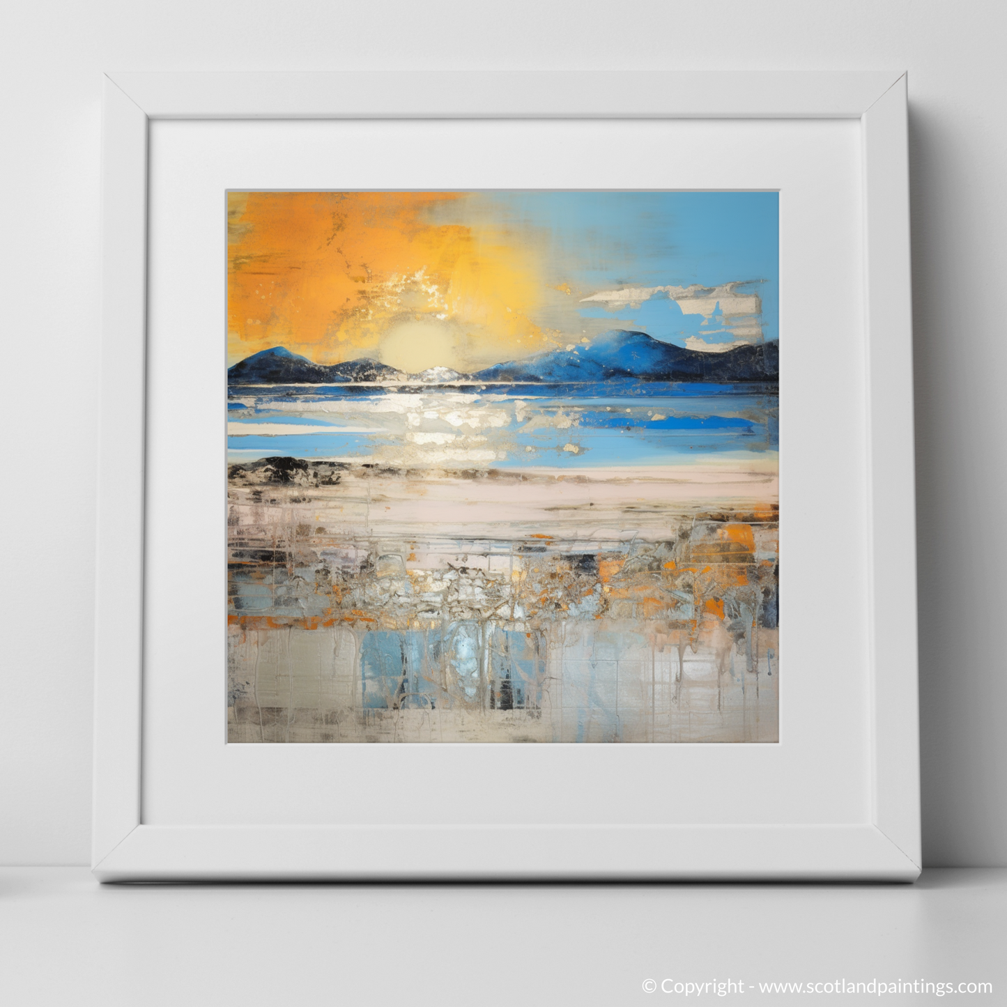 Golden Hour Pop Art Extravaganza at Silver Sands of Morar