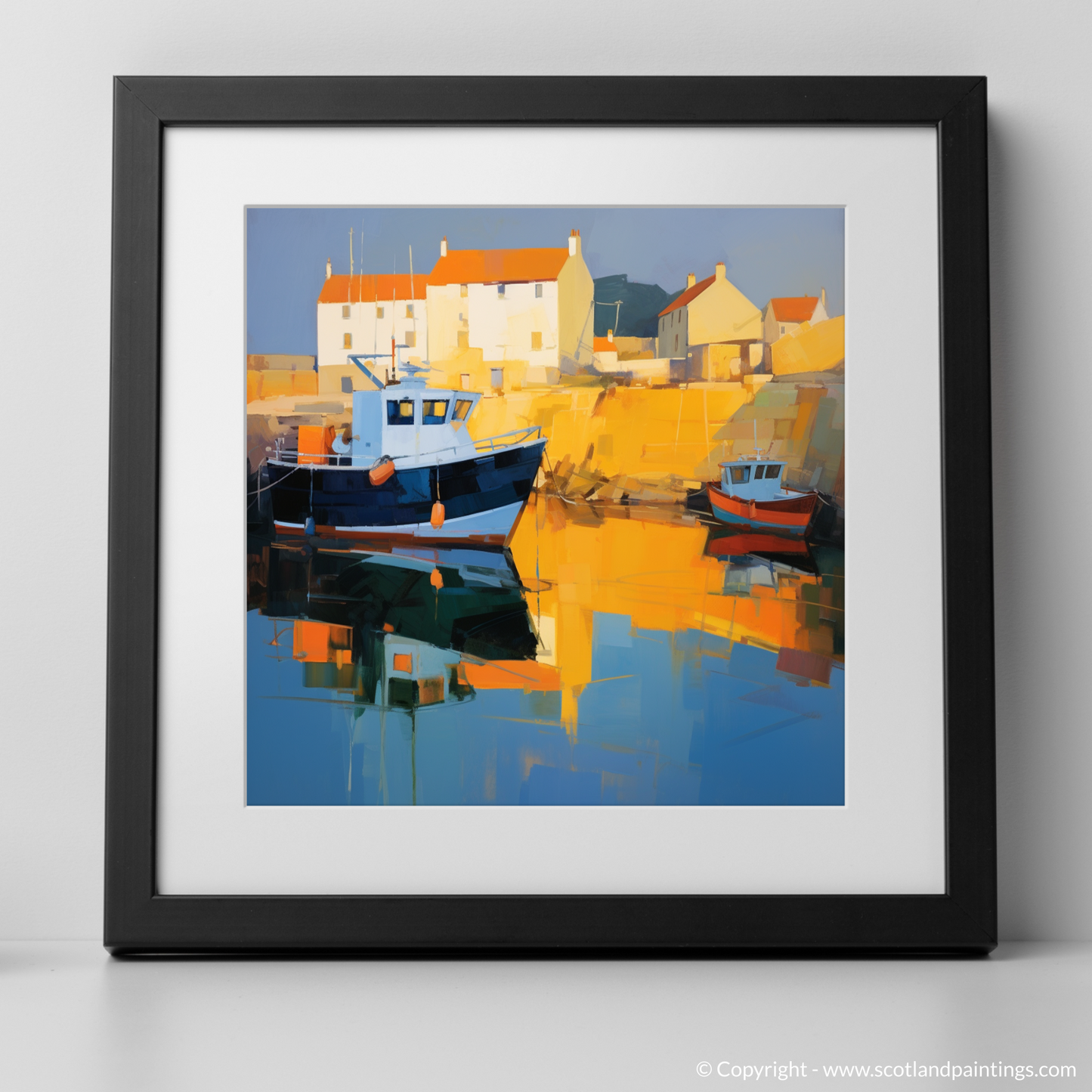 Golden Hour Serenade at Crail Harbour