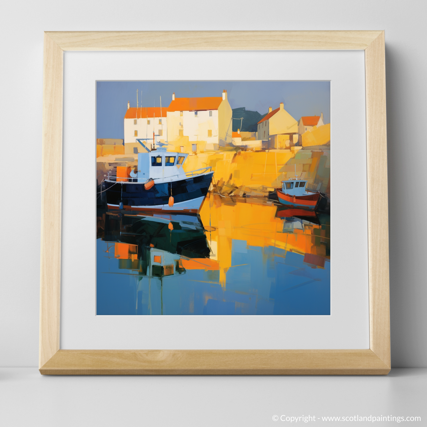 Golden Hour Serenade at Crail Harbour