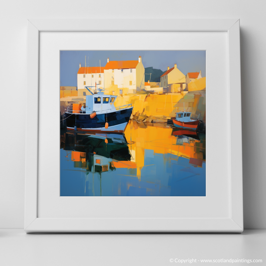 Golden Hour Serenade at Crail Harbour