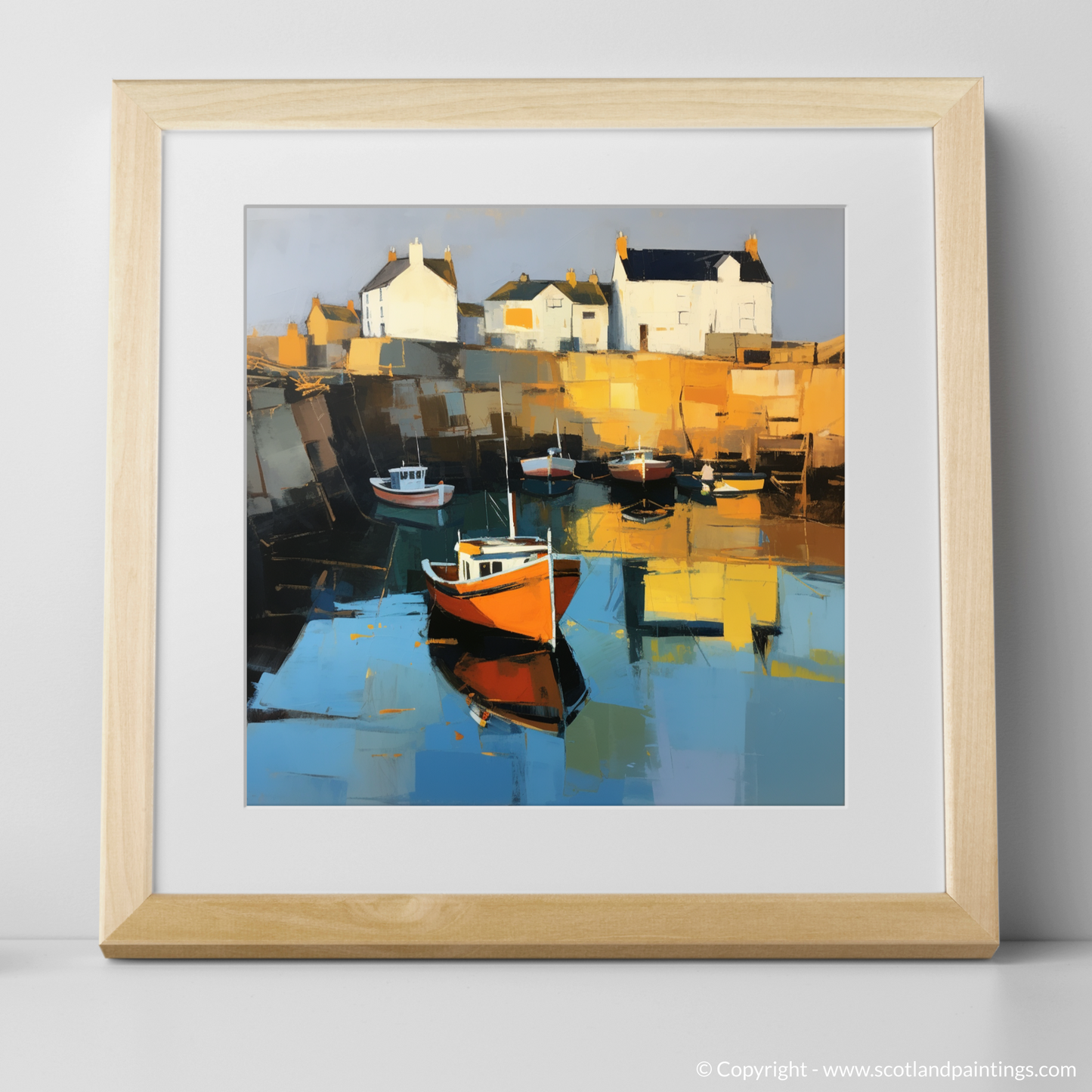 Golden Hour Serenity at Crail Harbour