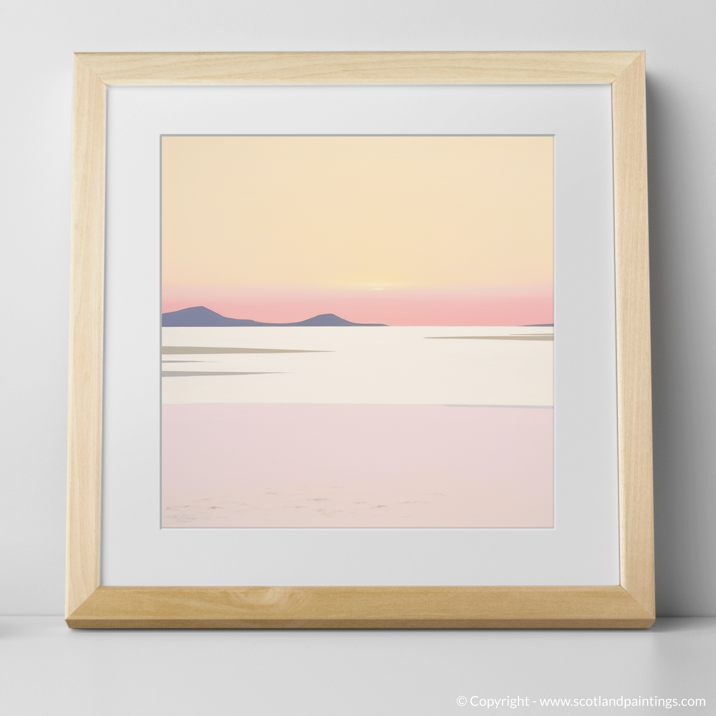 Sunset Serenity: Abstract Impressions of Mellon Udrigle Beach