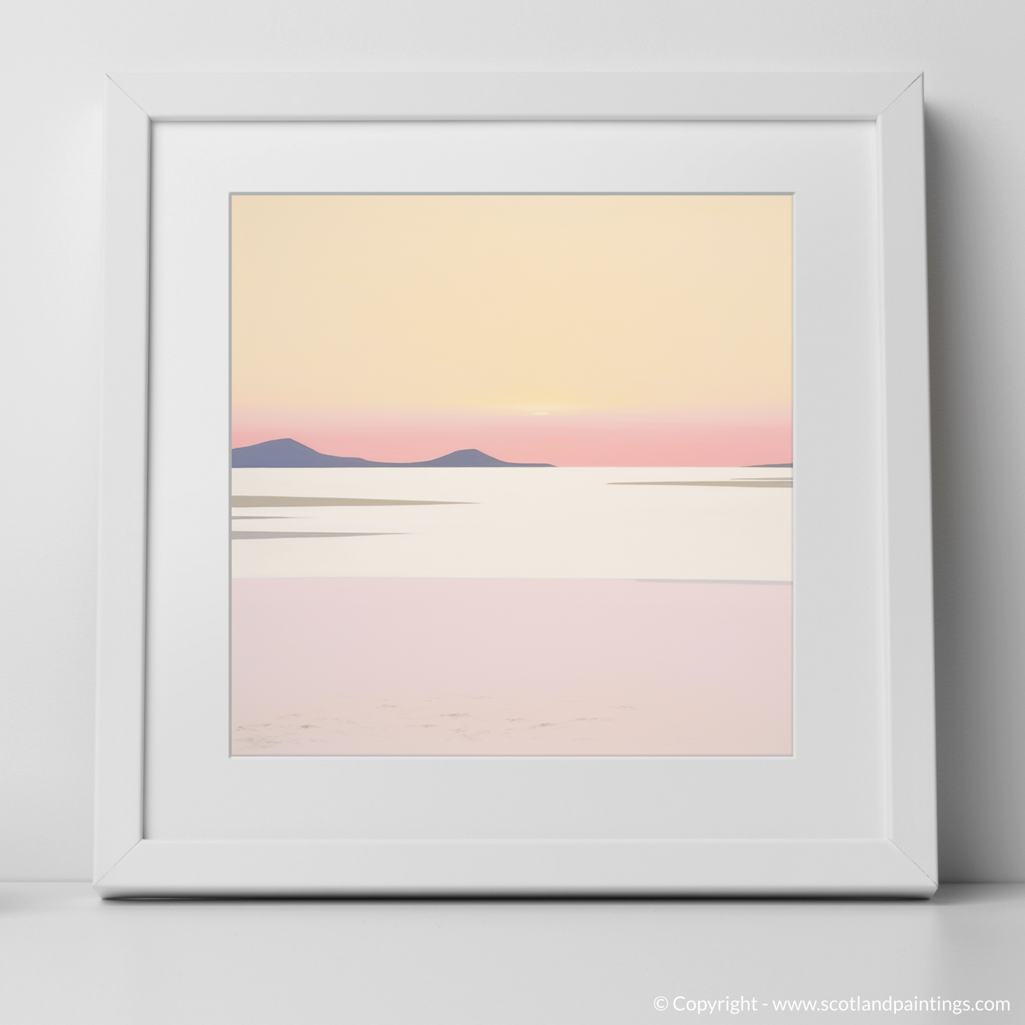 Sunset Serenity: Abstract Impressions of Mellon Udrigle Beach