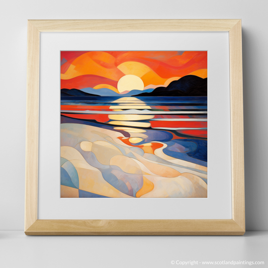 Cubist Sunset over Camusdarach Cove