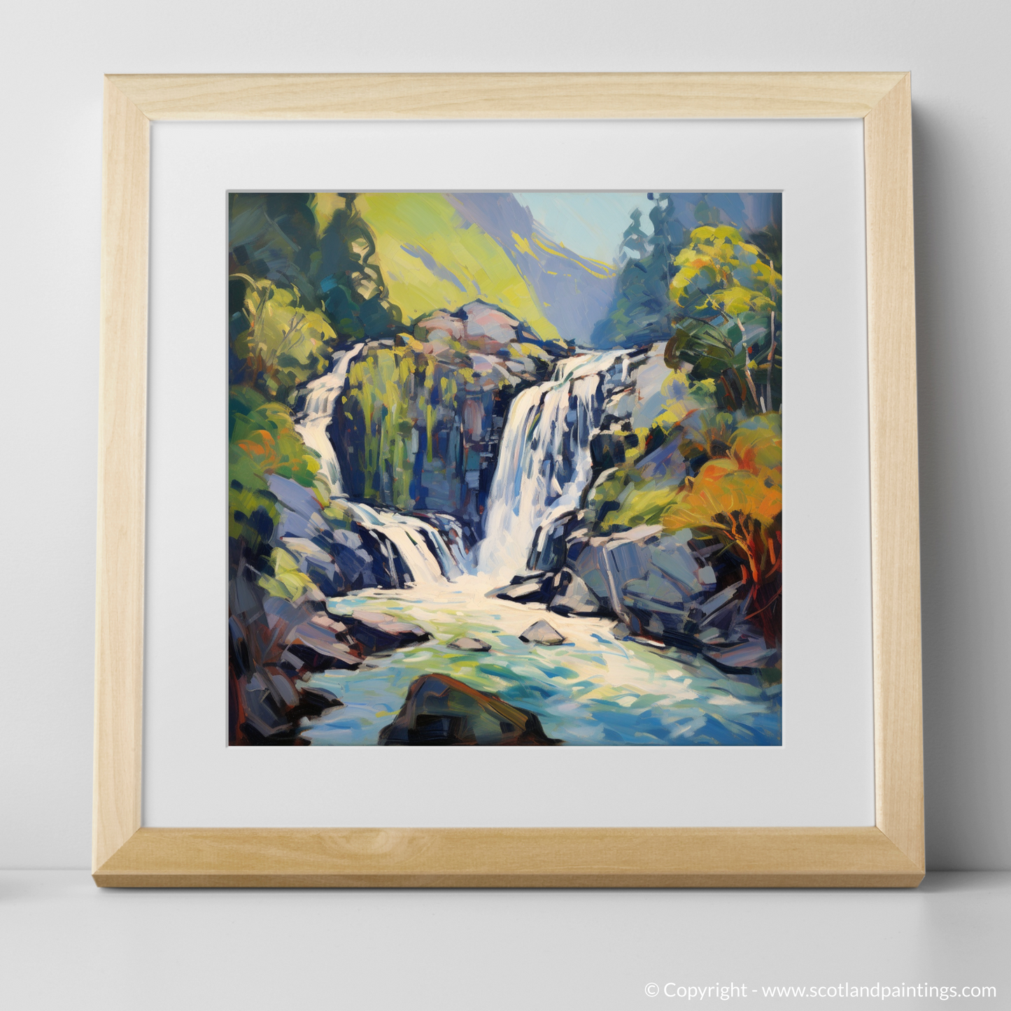 Fauvist Cascade of Glenashdale Falls