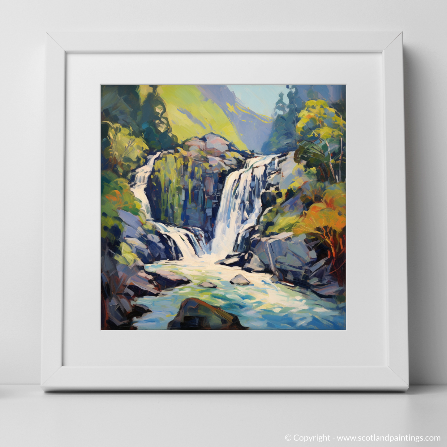 Fauvist Cascade of Glenashdale Falls