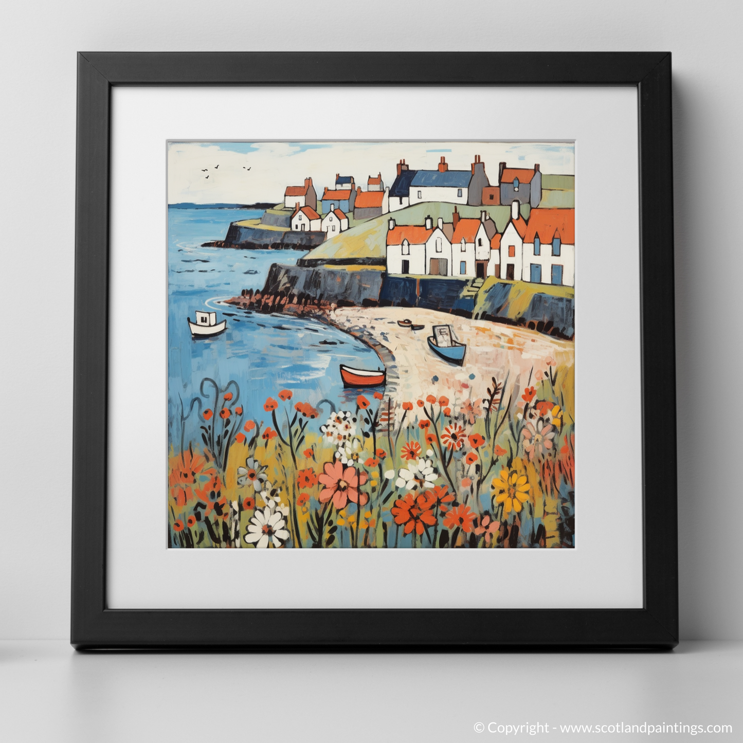 Crail Harbour Charms: A Naive Art Journey