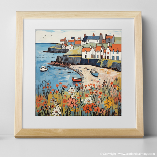 Crail Harbour Charms: A Naive Art Journey