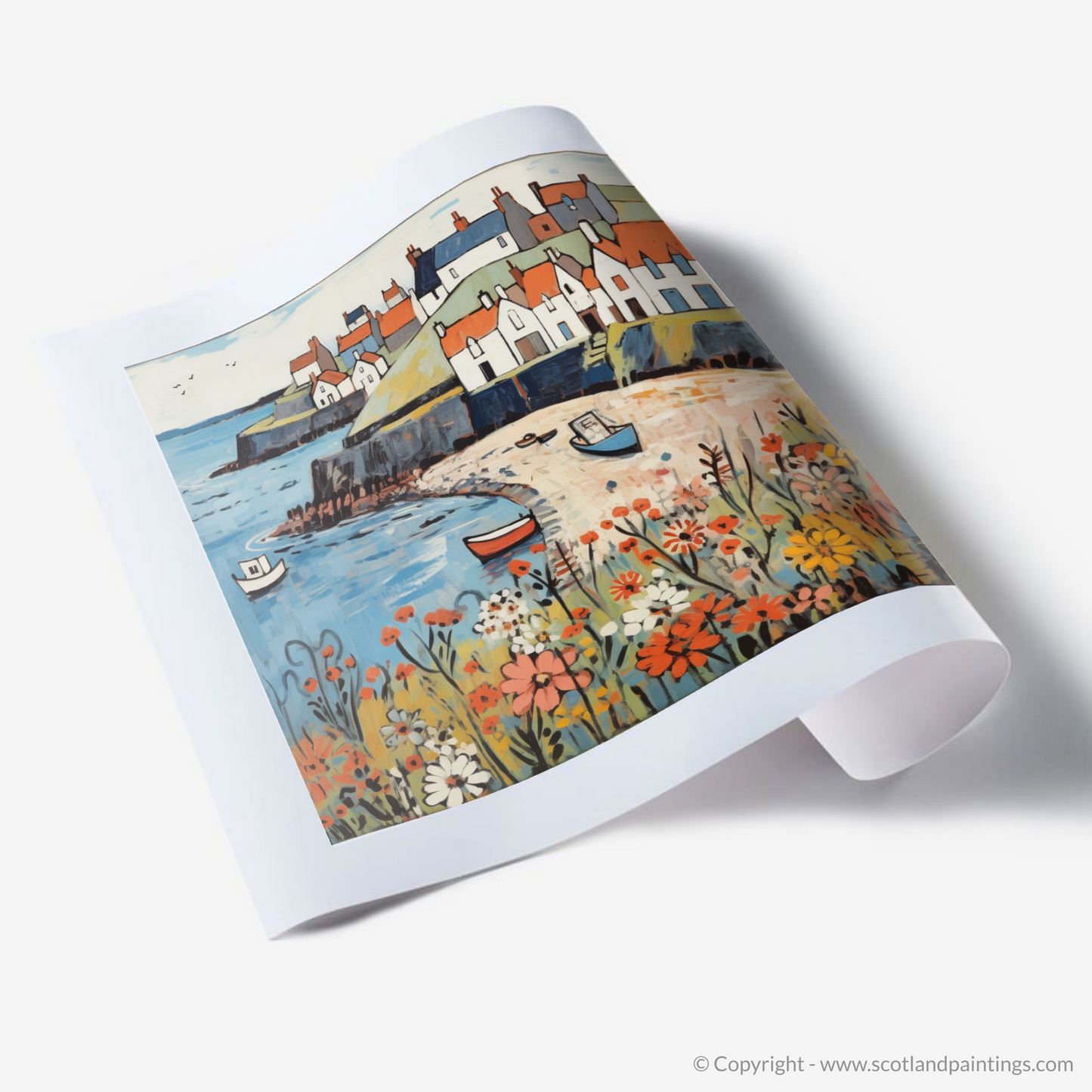 Crail Harbour Charms: A Naive Art Journey