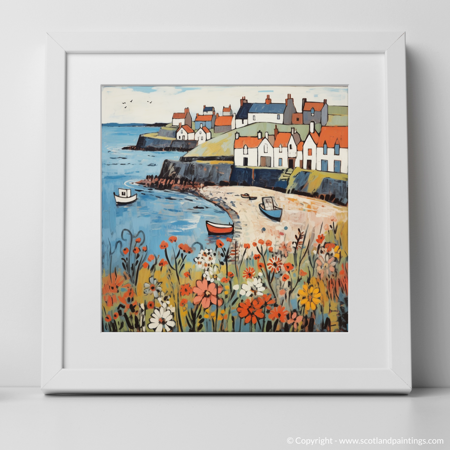 Crail Harbour Charms: A Naive Art Journey