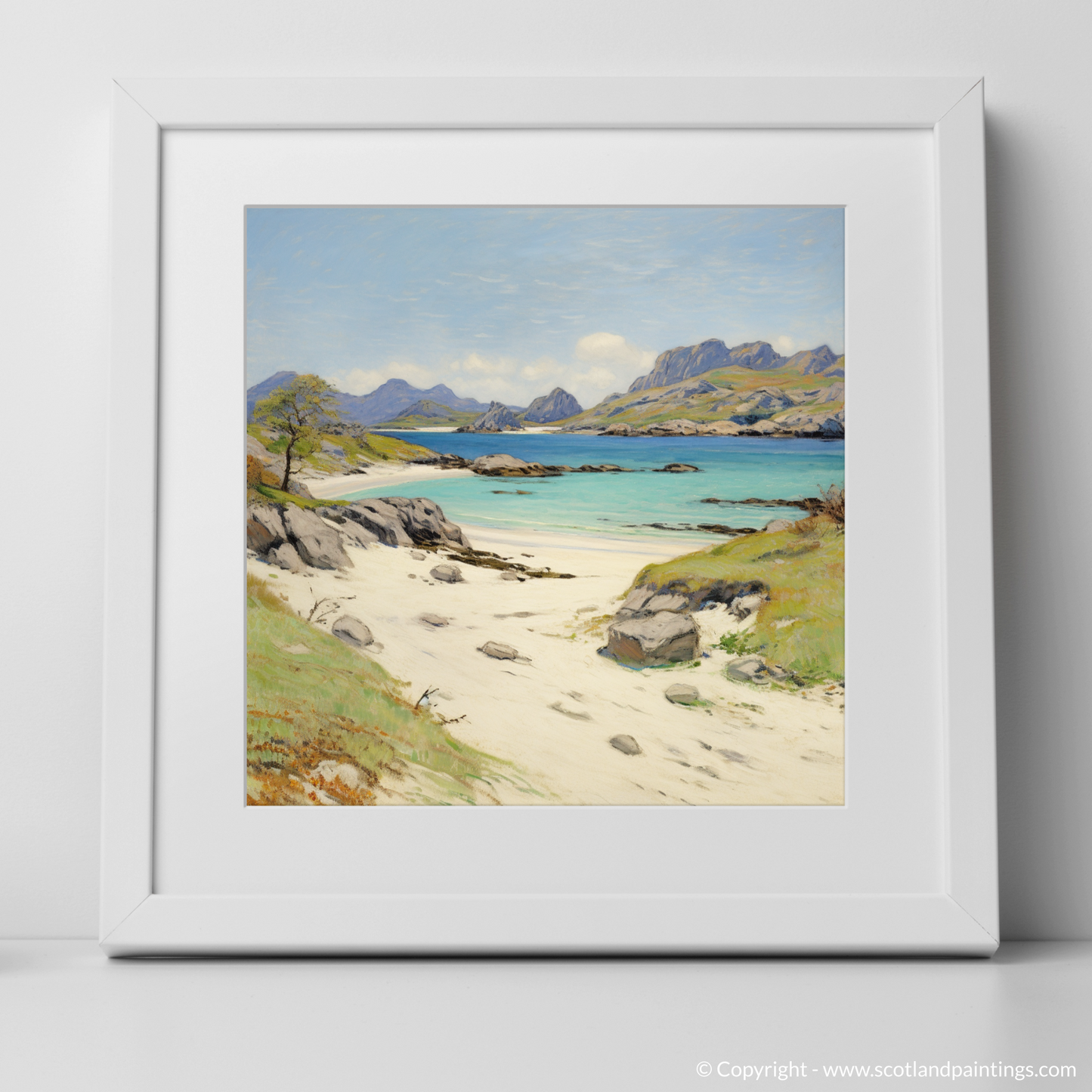 Achmelvich Bay Embrace: Dance of Colour and Light