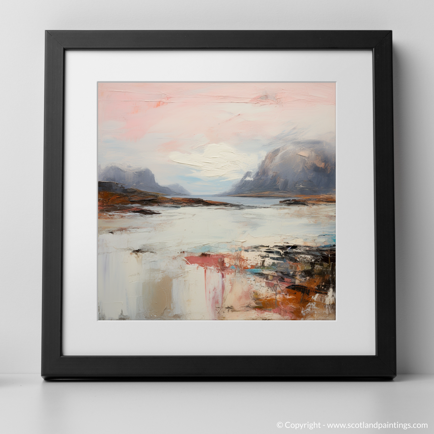 Isle of Skye Enchantment: An Abstract Homage to the Inner Hebrides