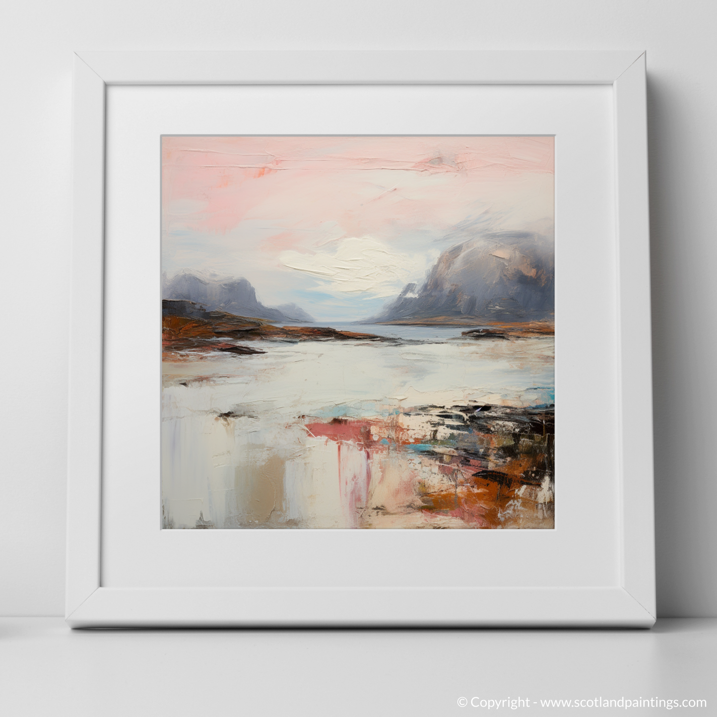 Isle of Skye Enchantment: An Abstract Homage to the Inner Hebrides