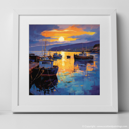 Millport Harbour Dusk Symphony