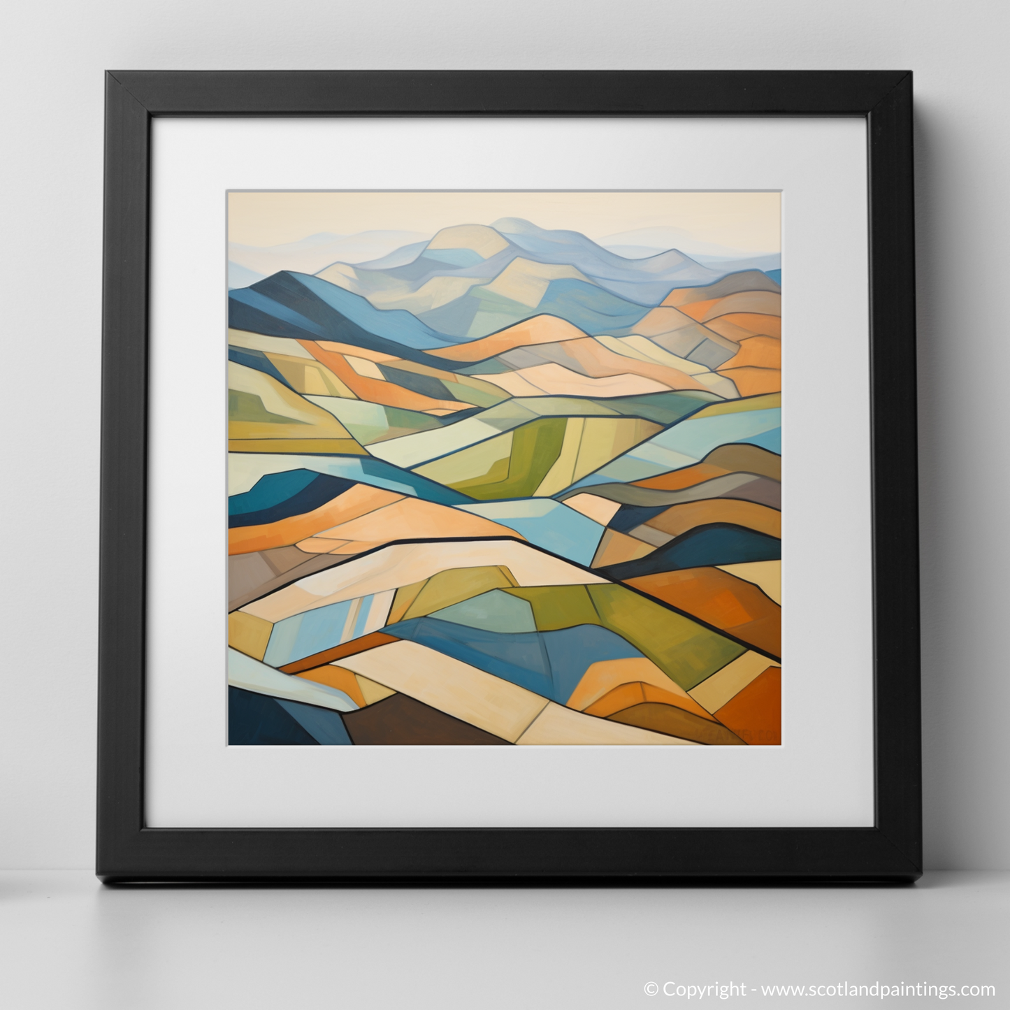 Cubist Rhapsody of Ben Lawers