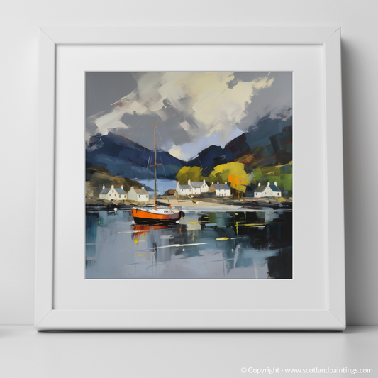 Storm Over Plockton Harbour: A Panorama of Scottish Serenity and Energy