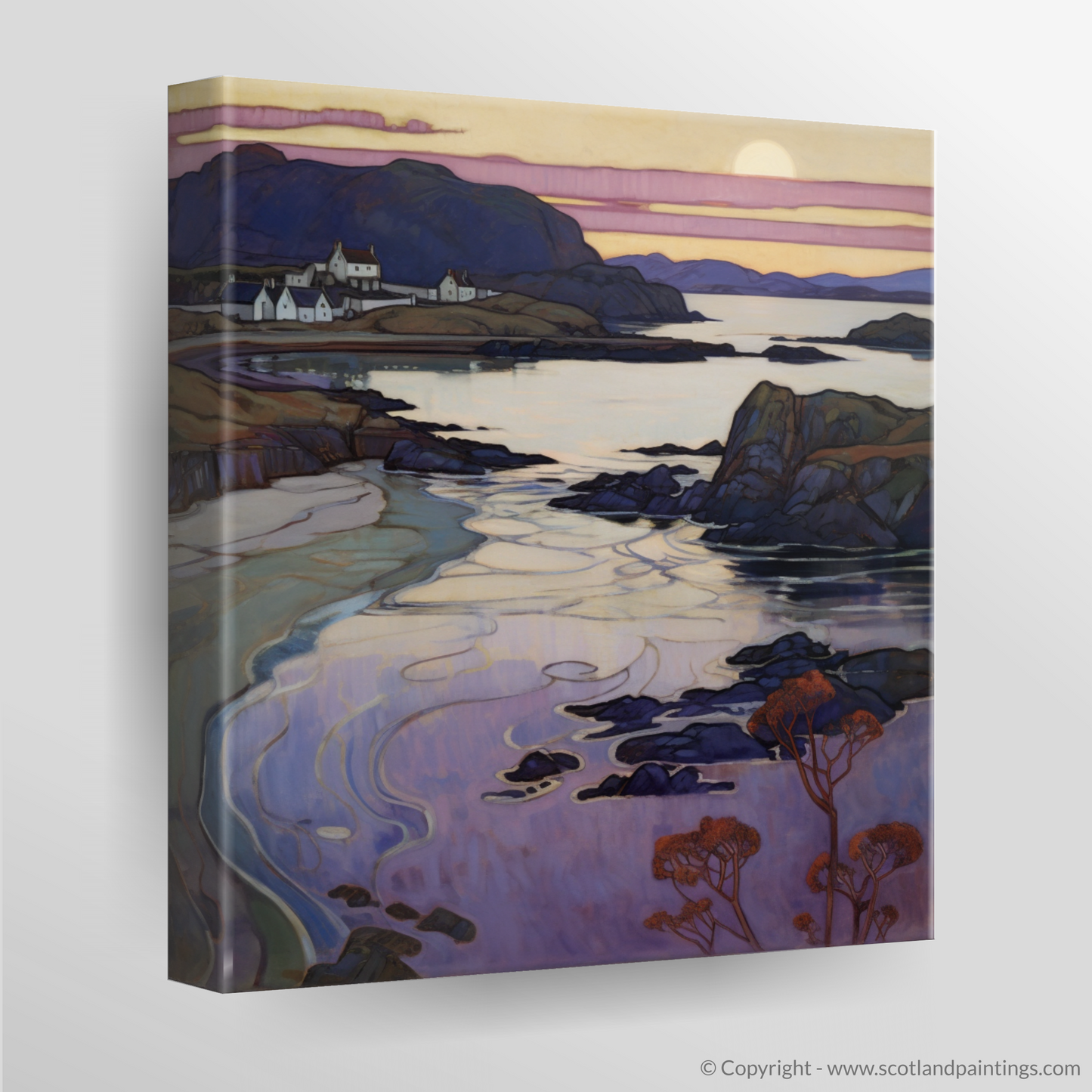 Art Nouveau Whispers of Scourie Bay