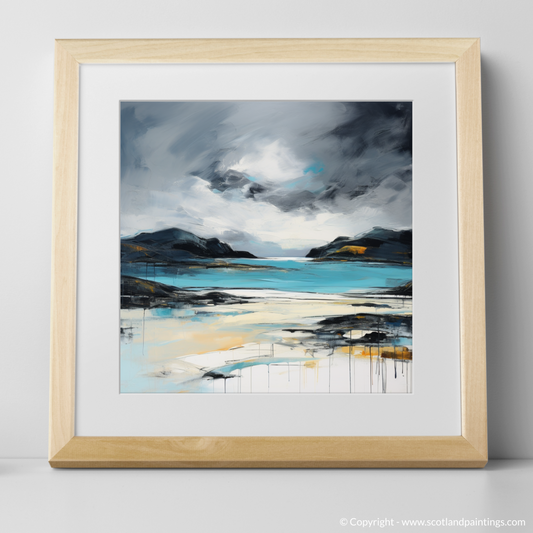 Storm over Achmelvich Bay: A Minimalist Homage to Scottish Beaches