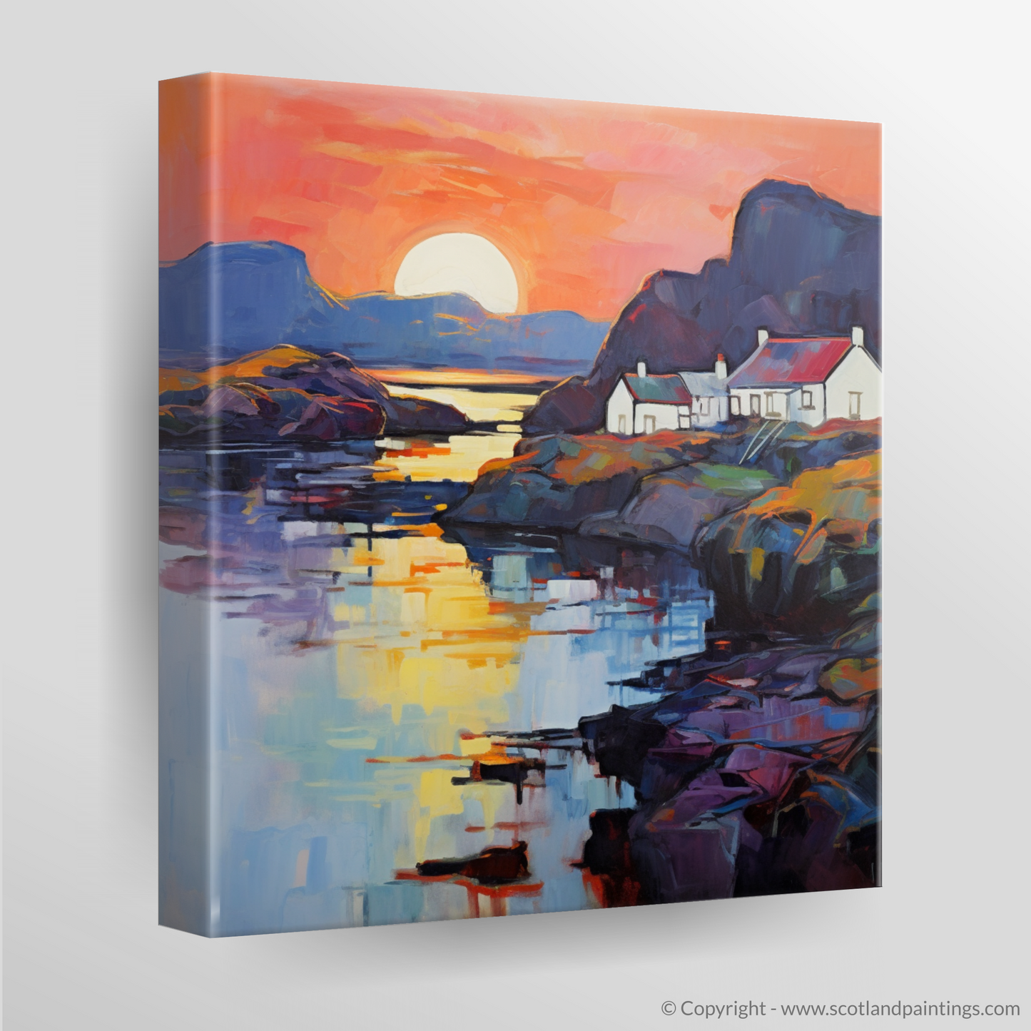 Twilight Embrace of Easdale Sound