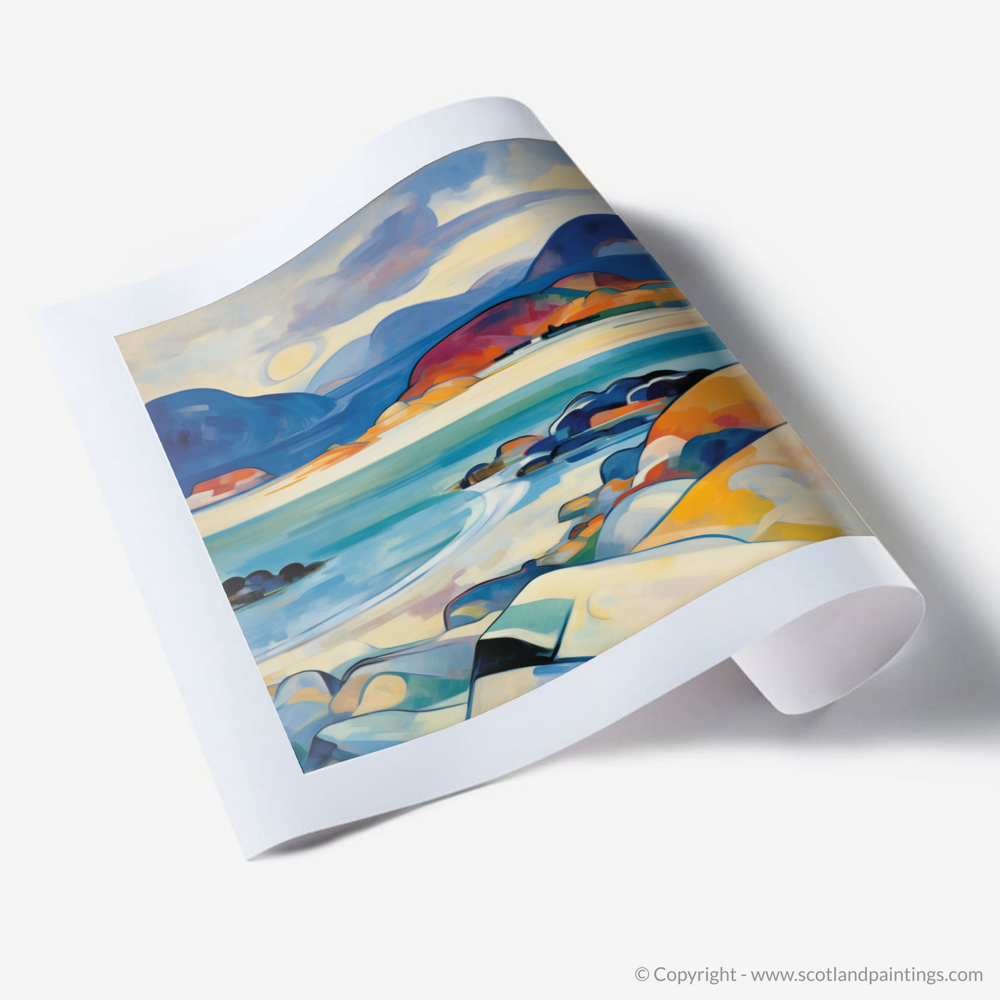 Hebridean Harmony: An Isle of Harris Inspired Abstraction